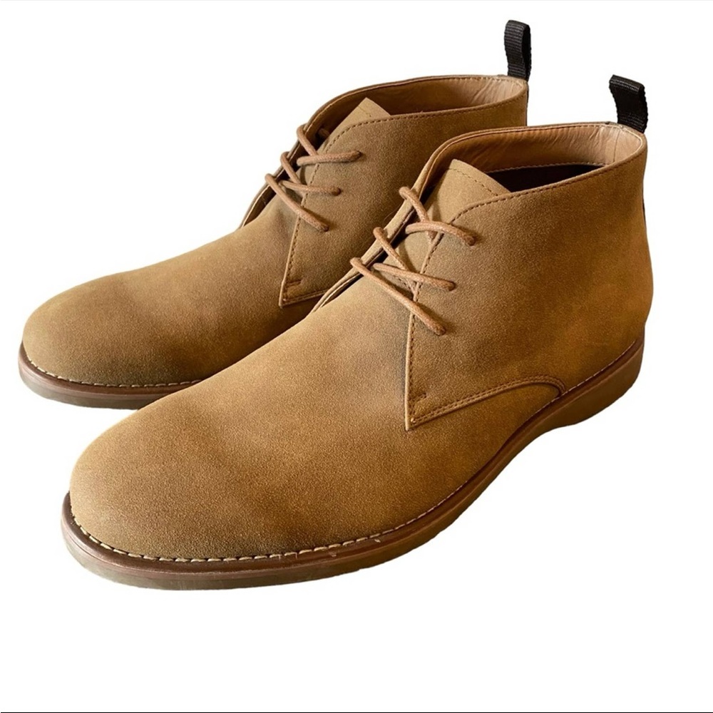 Goodfellow & Co Chukka Suede Tan Boots Sz 9.5